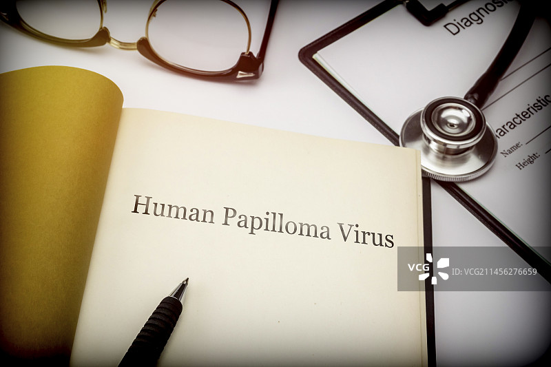 人乳头瘤病毒概念图图片素材