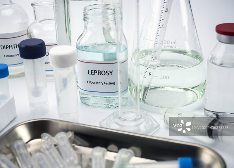 麻风病测试概念图图片素材