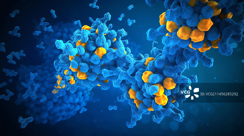 聚合反应插图图片素材