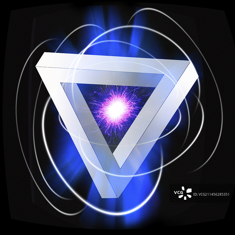 量子物理学概念图图片素材