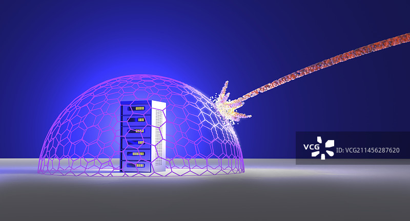 网络安全概念插图图片素材