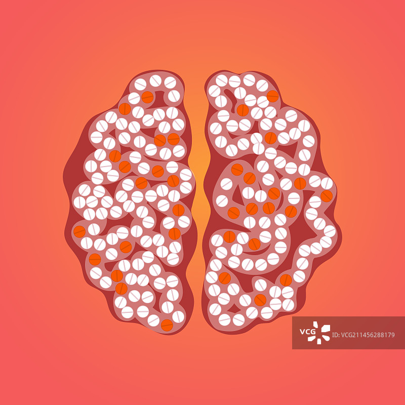 多发性硬化症概念图图片素材