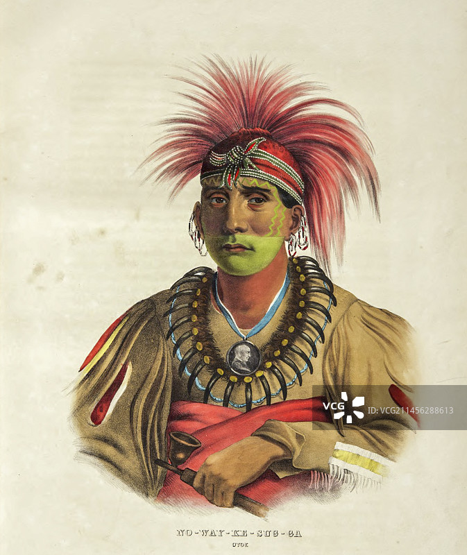 奥托族插画图片素材