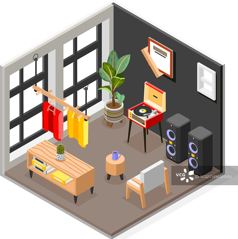 店铺房间内部结构图片素材