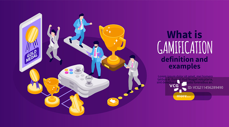 2.5D游戏化banner图片素材