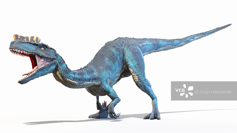 角鼻龙恐龙插画图片素材