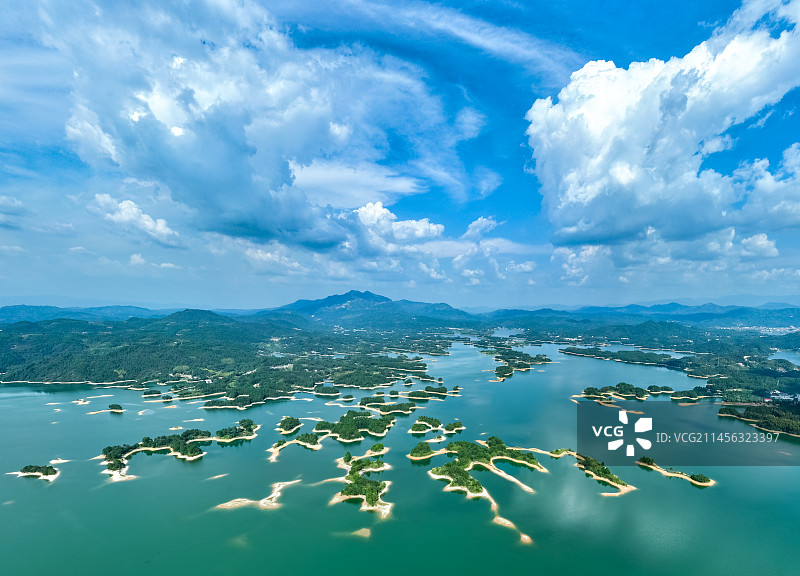 岳阳铁山水库图片素材