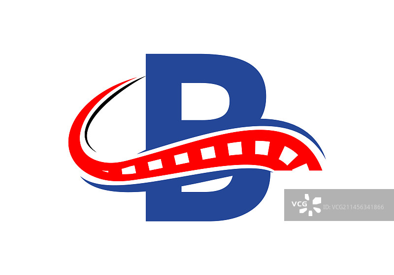 字母B交通运输高速公路标志图片素材