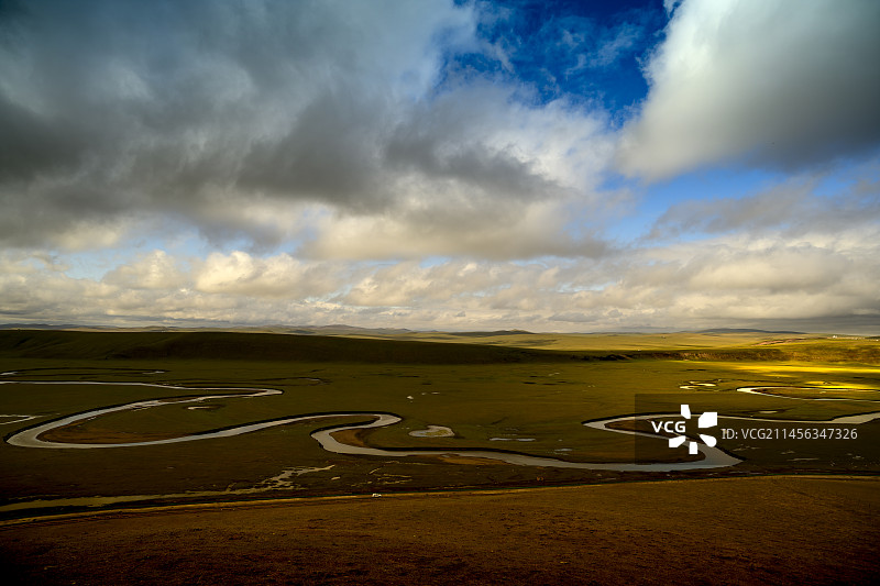莫日格勒河图片素材