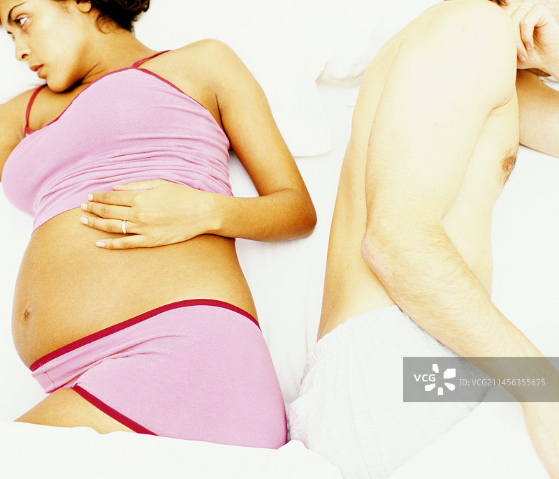 烦恼的女人图片素材