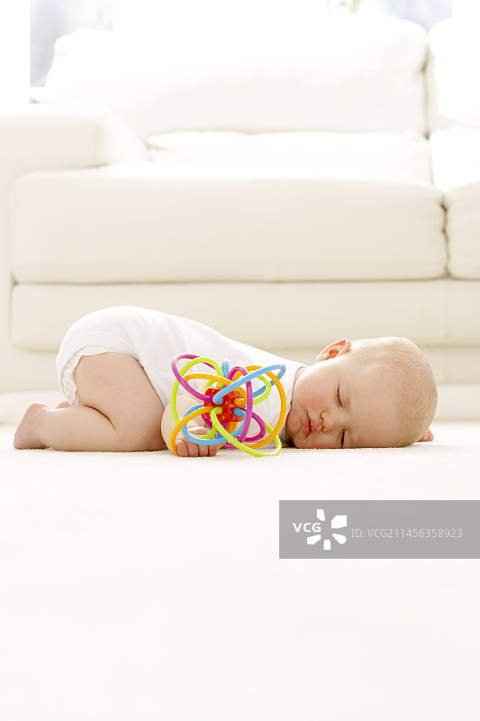 熟睡的婴儿图片素材