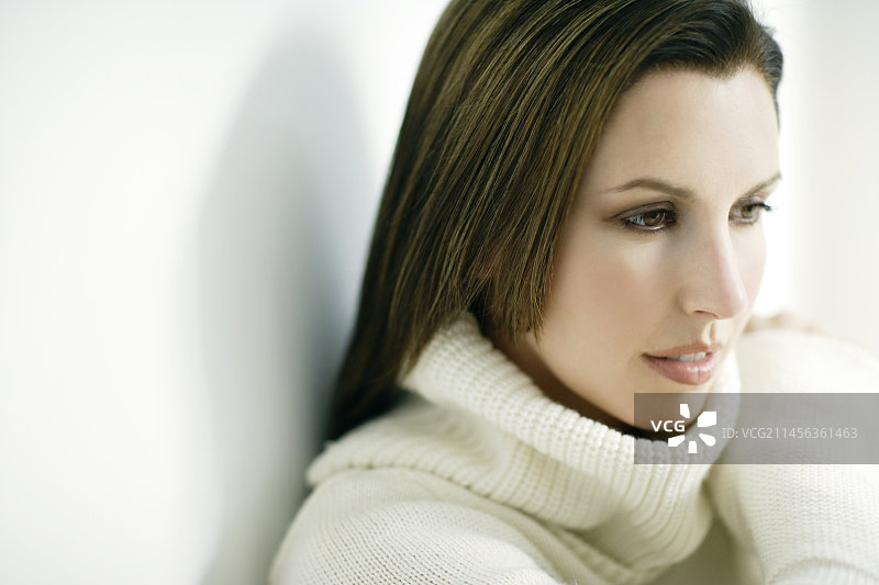 女人的脸图片素材