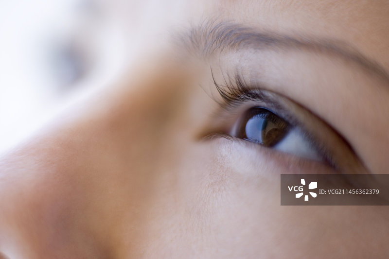 女士眼睛图片素材