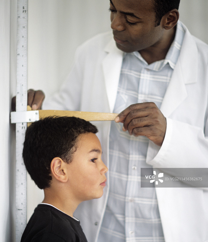 儿童身高测量图片素材