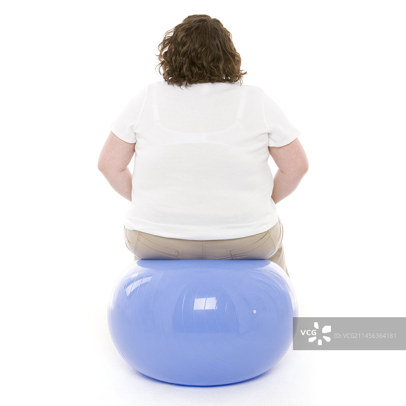 超重女士图片素材