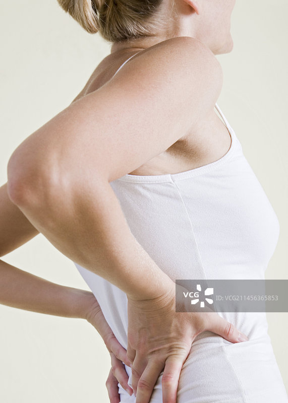 背部疼痛图片素材