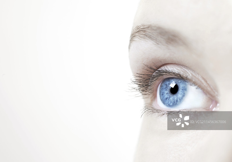 女士眼睛图片素材