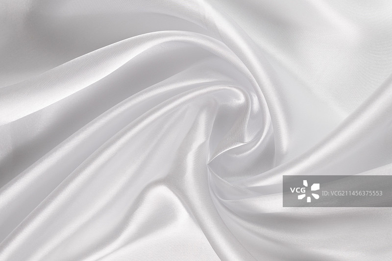 白色丝绸纹理背景图片素材