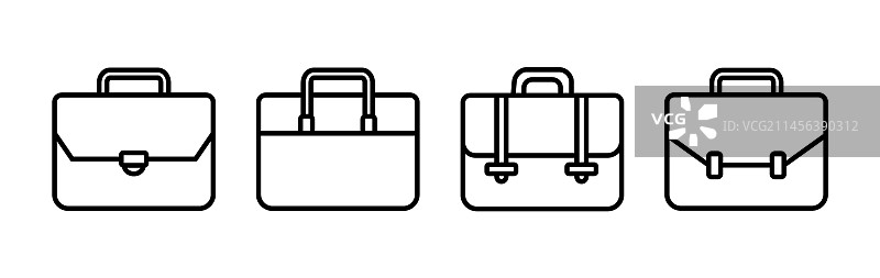 公文包作品集手提箱图标图片素材