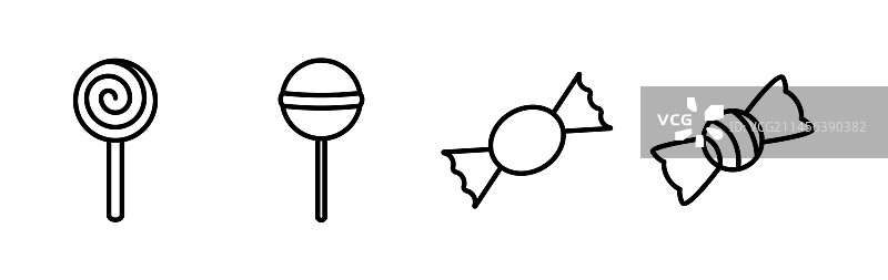 糖果图标图片素材