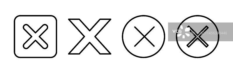 删除图标图片素材