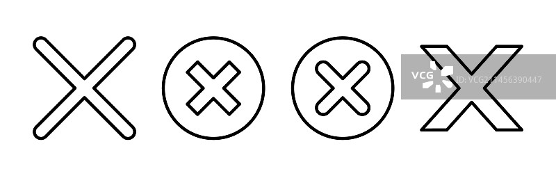 删除图标图片素材