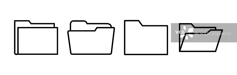 文件夹图标文档图片素材