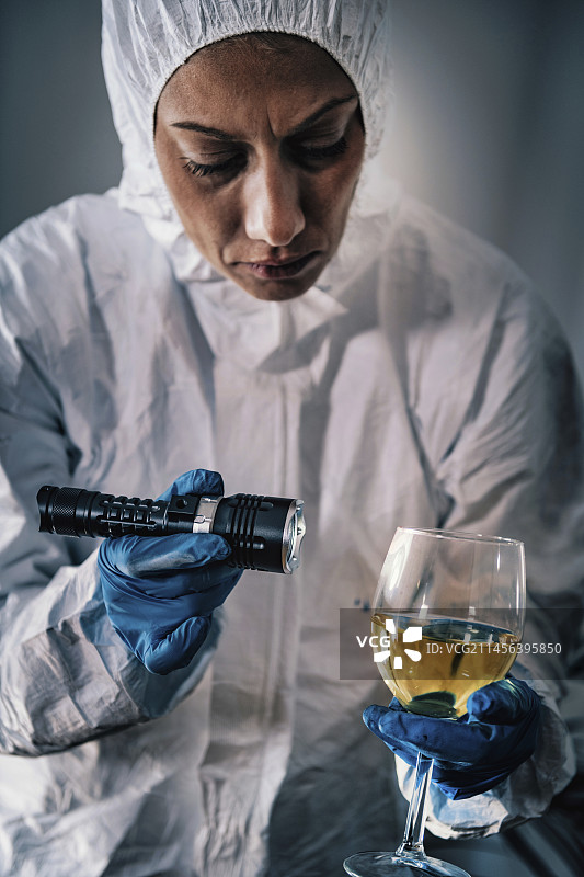 犯罪现场调查图片素材