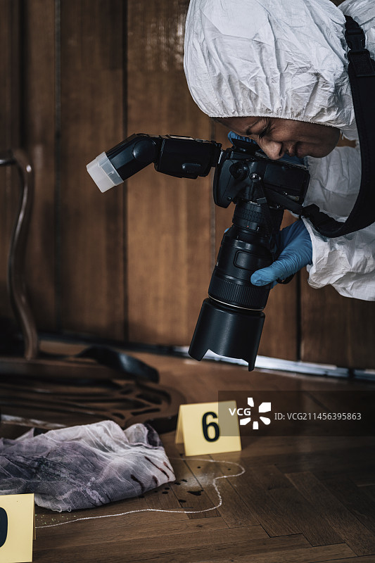 犯罪现场调查图片素材