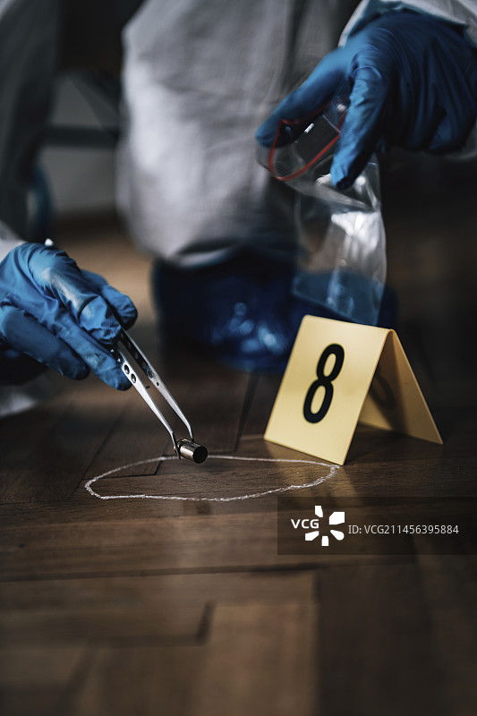 犯罪现场调查图片素材