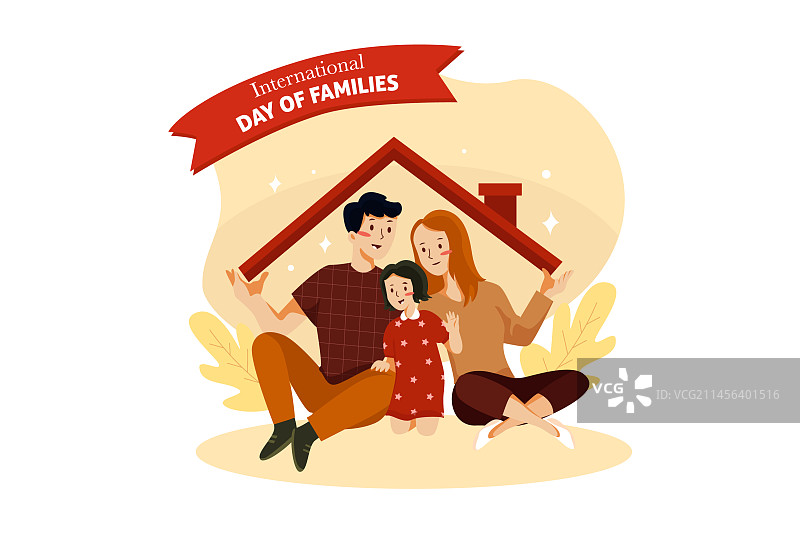 国际家庭日图片素材
