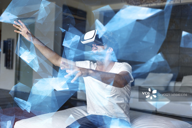 虚拟现实概念图图片素材