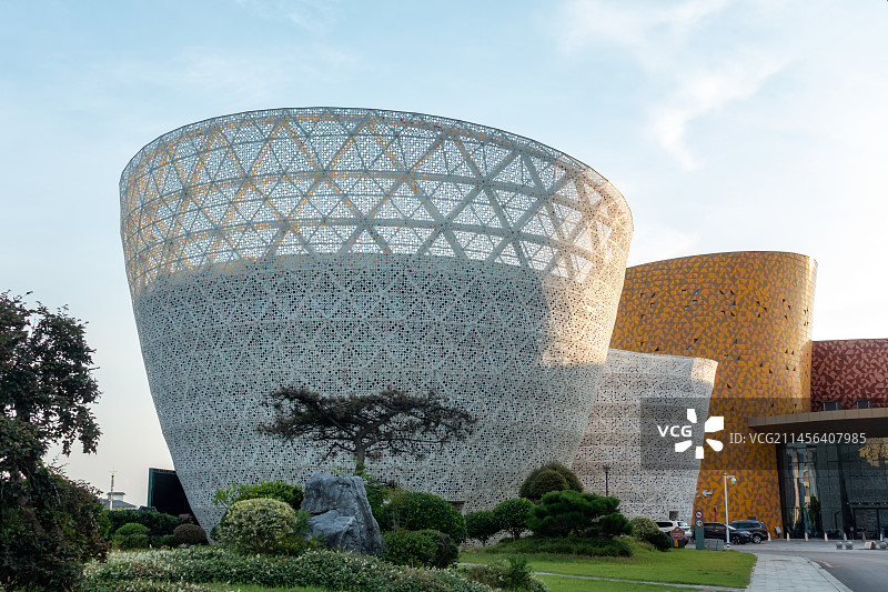 中国湖南醴陵瓷谷建筑风光图片素材