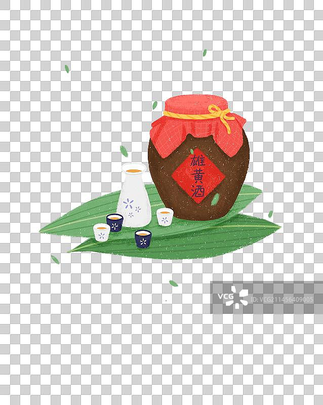 端午节雄黄酒图片素材