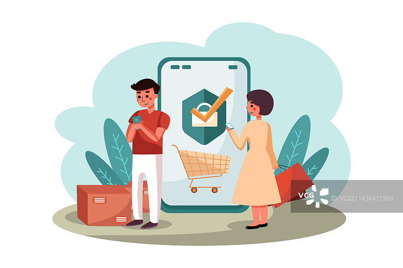 安全支付图片素材