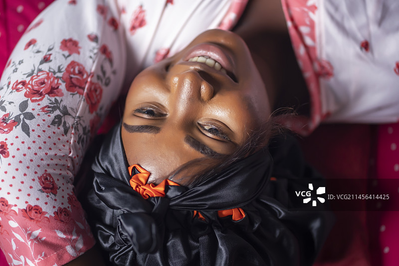 女人放松图片素材