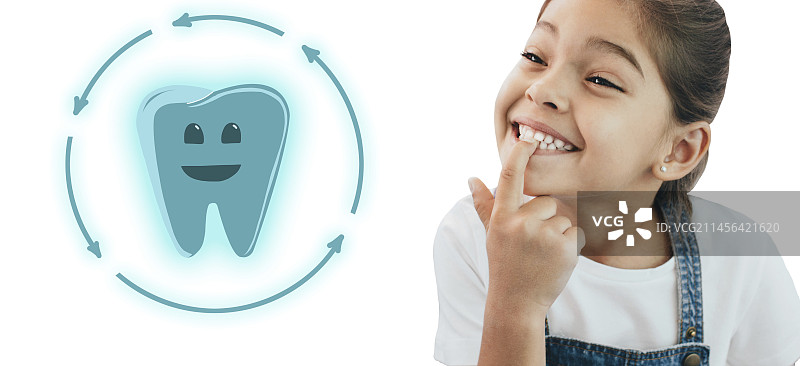 呵护牙齿概念图图片素材