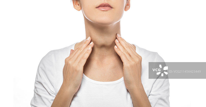 甲状腺疾病概念图图片素材