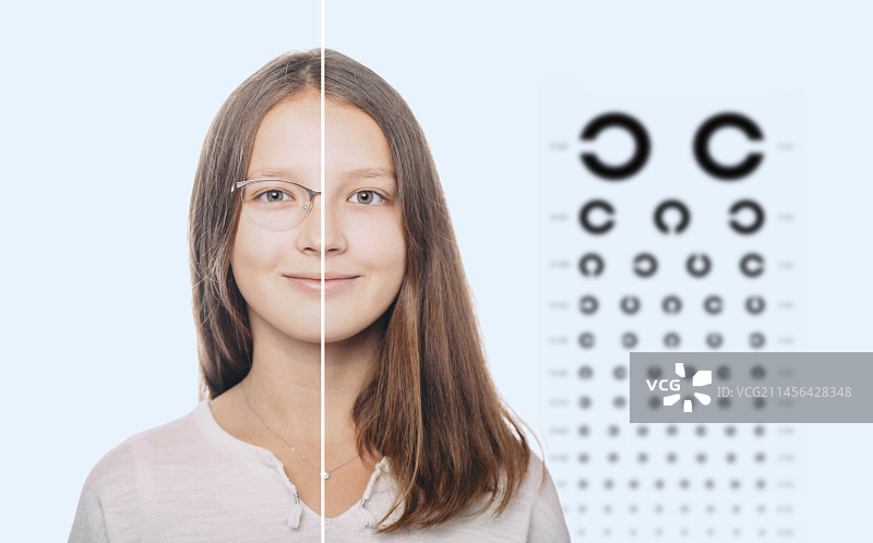 眼睛检查图片素材