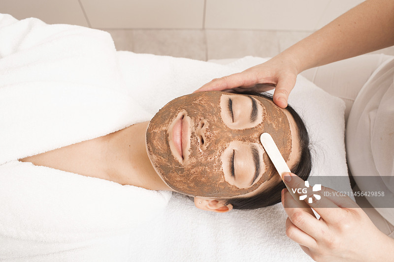 泥面膜图片素材