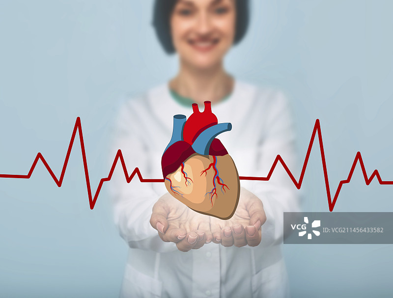心脏健康概念图图片素材