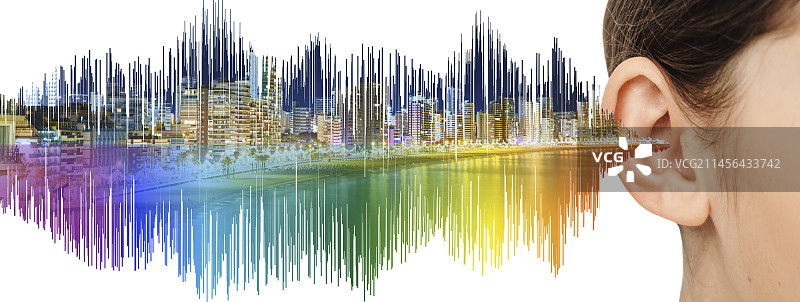 听力概念图图片素材