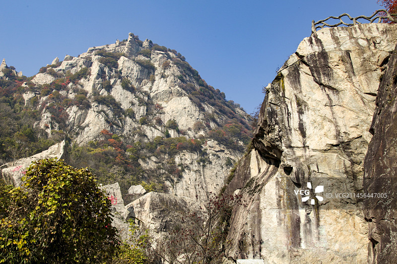 陕西西安秦岭翠华山图片素材