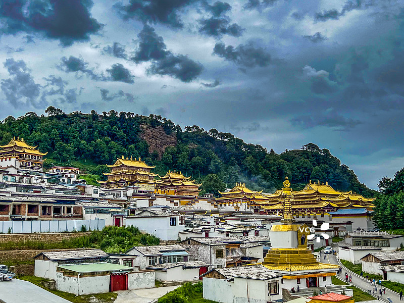 郎木寺图片素材