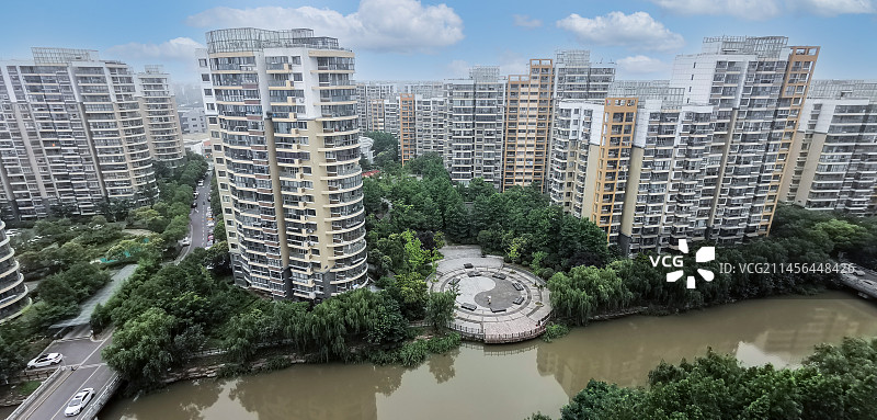 城市小区园景 (3)图片素材