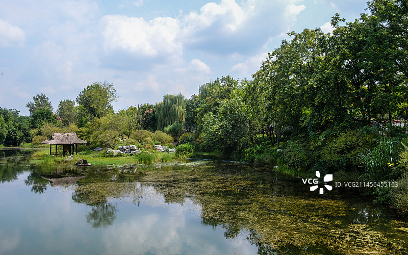 成都浣花溪公园图片素材