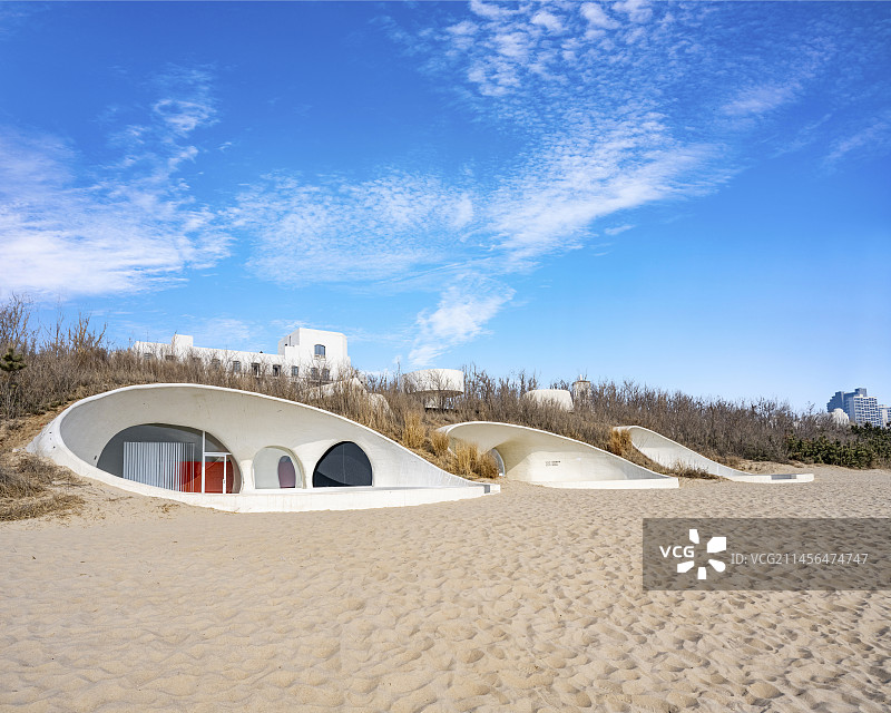 河北秦皇岛北戴河阿那亚社区UCCA沙丘美术馆图片素材