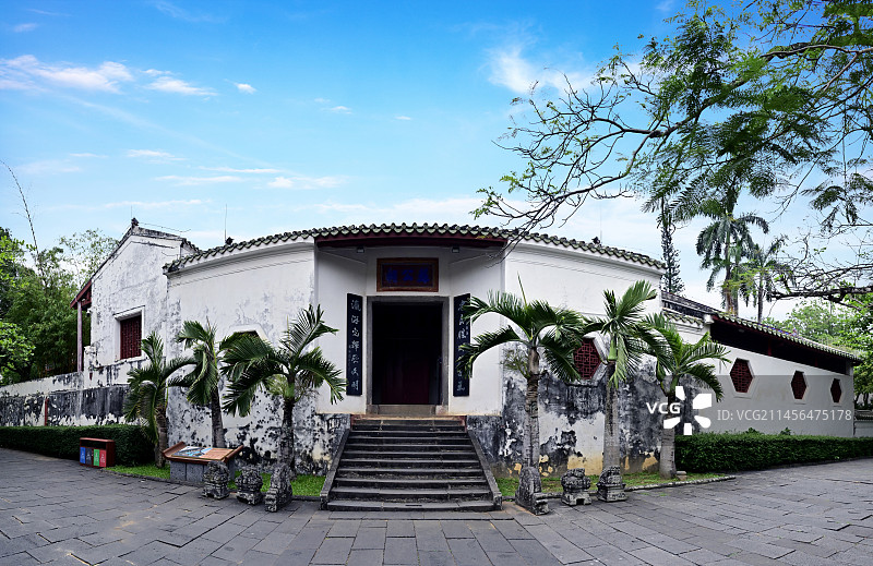 海南海口五公祠庭院图片素材