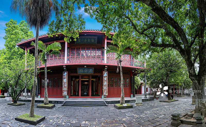 海南海口五公祠海南第一楼图片素材