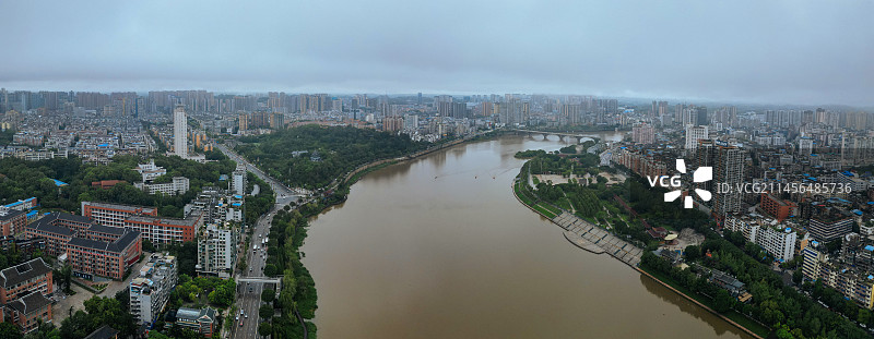 内江 大佛寺 西林大桥 大洲广场 内江外滩 天润大厦 大千园 古西林寺 桐梓大桥图片素材